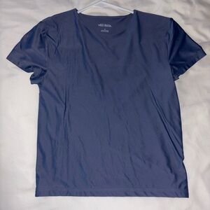 blue wild fable plain tee, worn once